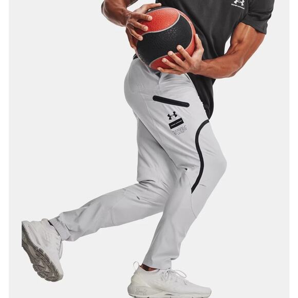 Under Armour Storm Unstoppable Fitted Cargo Men's XL Grey Pants 1352026-014 NWT - Picture 1 of 11